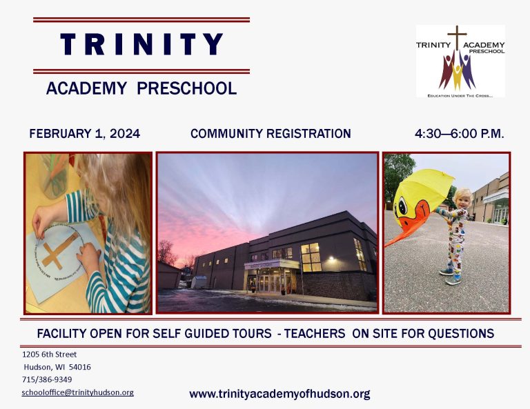 2024 Flyer For Preschool Registration Trinity Academy Of Hudson   2024 Flyer For Preschool Registration 768x593 